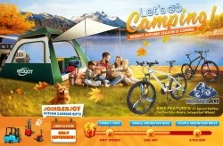 LET' S GO CAMPING & RIDING!